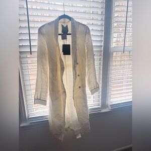 Elegant White Women's Dress